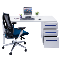 Silva Blue Desk By Mesa